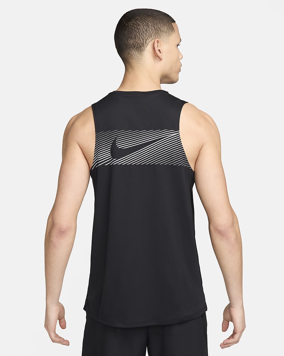 Camiseta de tirantes de running para hombre Nike Miler Flash